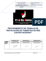 Procedimiento Instalacion Red ContraIncendio Fire Systems