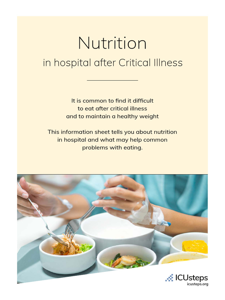 Nutrition | PDF | Intensive Care Medicine | Eating