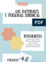 Personas Naturales y Jurídicas