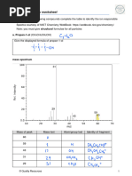 Worksheet-mass-spectrometry-