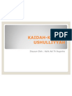 Kaidah-Kaidah Ushulliyyah 2