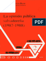 1989 at La Opinion Publica Salvadoreña 1987 1988