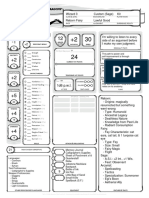 5E - CharacterSheet - Fillable Elise