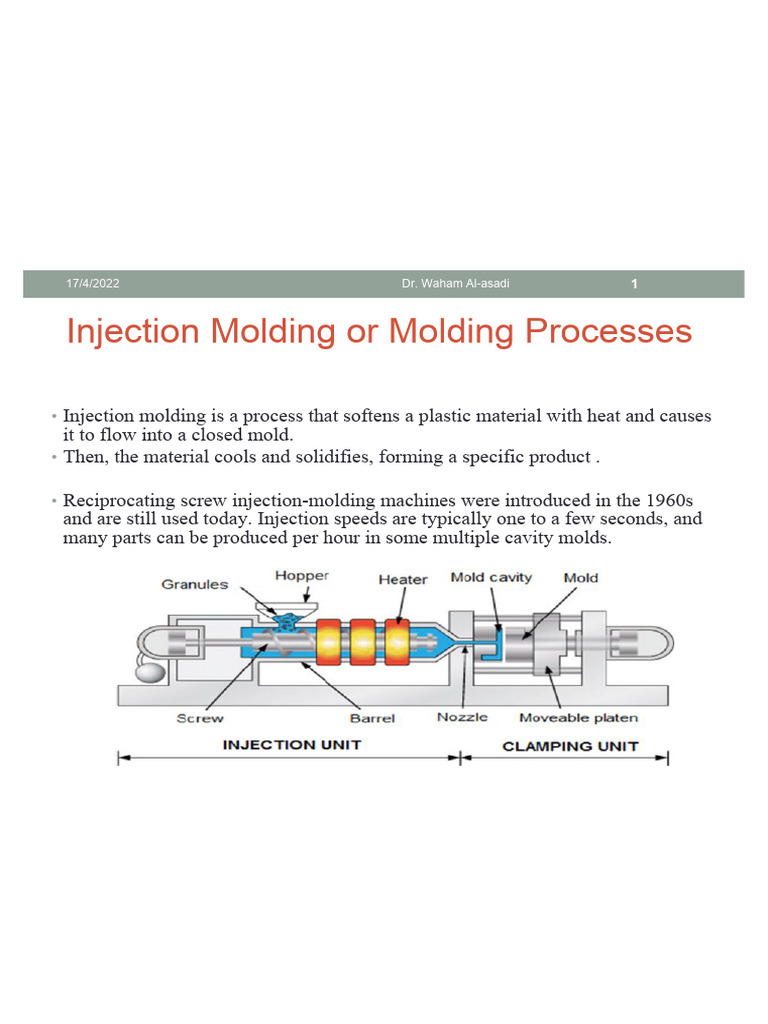 Injection Molding Process Overview | PDF | Materials Science | Process ...