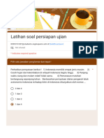 Latihan Soal Persiapan Ujian 2