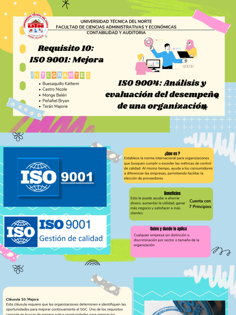 Mejora Continua en ISO 9001 y 9004 | PDF | Calidad (comercial) | Business