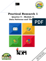 Q4M5 Practical Research 1 Data Patterns and Themes