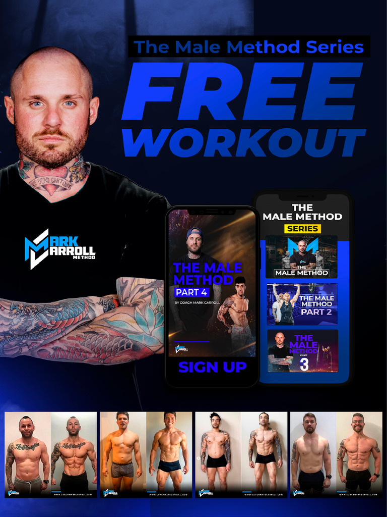 Mark Carroll The Male Method Download Free PDF Strength Training