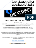 FB Ads PDF Cheatsheet