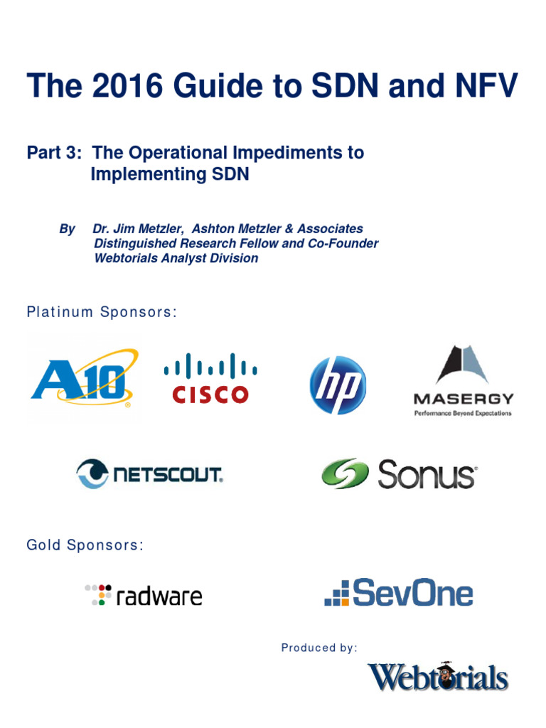Operational Challenges in SDN Adoption | PDF | Open Stack | Computer ...