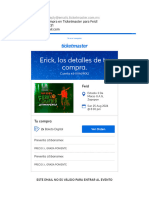 Resumen de Tu Compra en Ticketmaster para Feid!