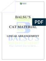 Linear Arrangements Set 2 - Qns