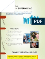 EL PROCESO SALUD ENFERMEDAD (ENFERMERÍA COMUNITARIA)