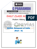 Modern History 10 - Daily Class Notes