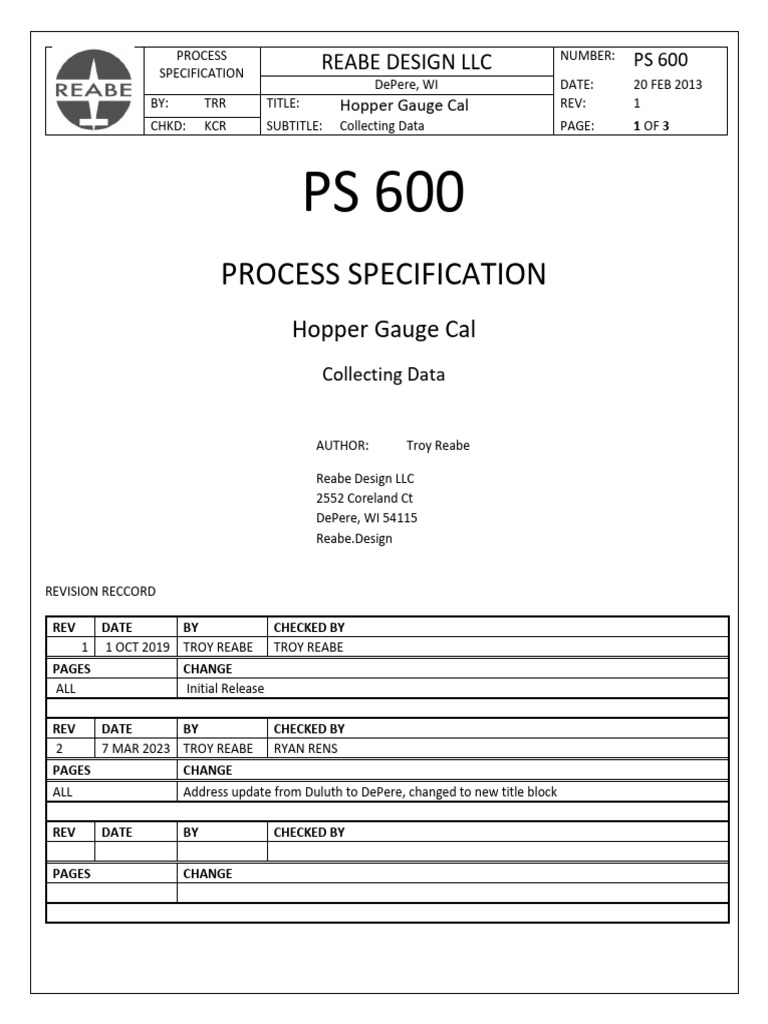 Reabe Hopper Gauge Calibration Data | PDF | Computer Science | Computing