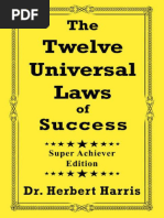 The Twelve Universal Laws of Success Super Achiever Edition (Herbert Harris) Ag