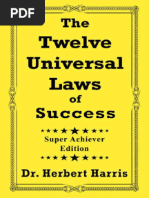 The Twelve Universal Laws of Success Super Achiever Edition (Herbert Harris) Ag
