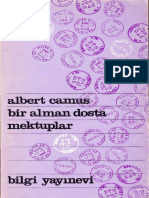 Albert Camus Bir Alman Dosta Mektuplar Bilgi Yayınevi