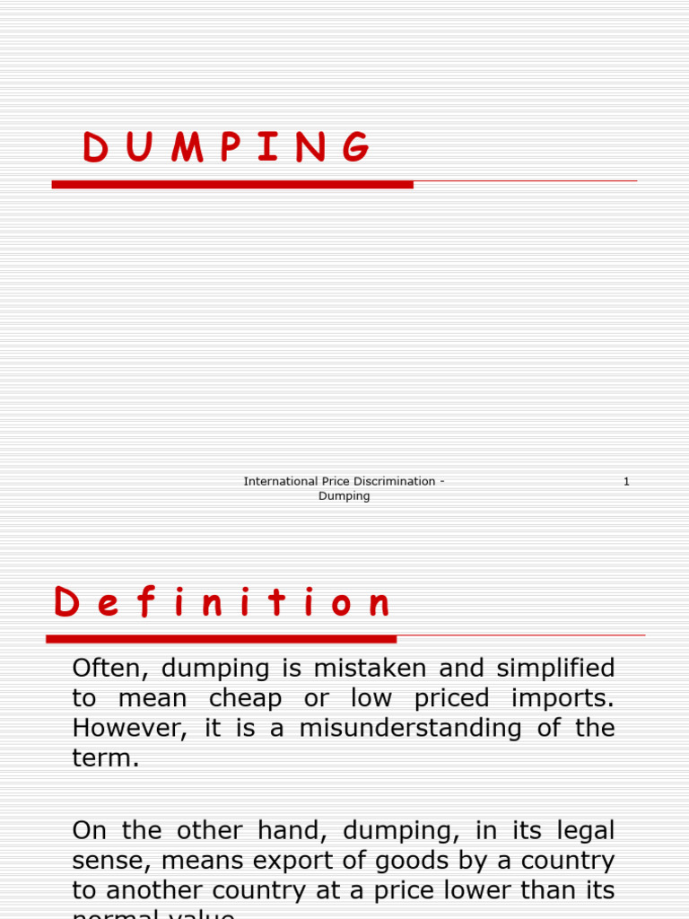 1 Pwsfac10261342024144032 | PDF | Dumping (Pricing Policy) | Economics