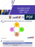 Planificación Curricular 2024-2025