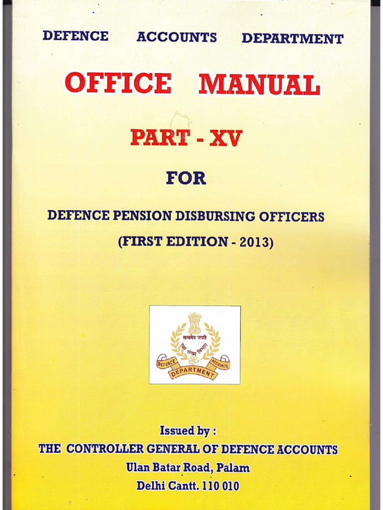 office-manual-part-xv-pdf-officer-armed-forces-military-rank
