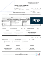 Certificate of Eligibility1