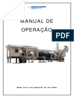 (16) Manual de Operação