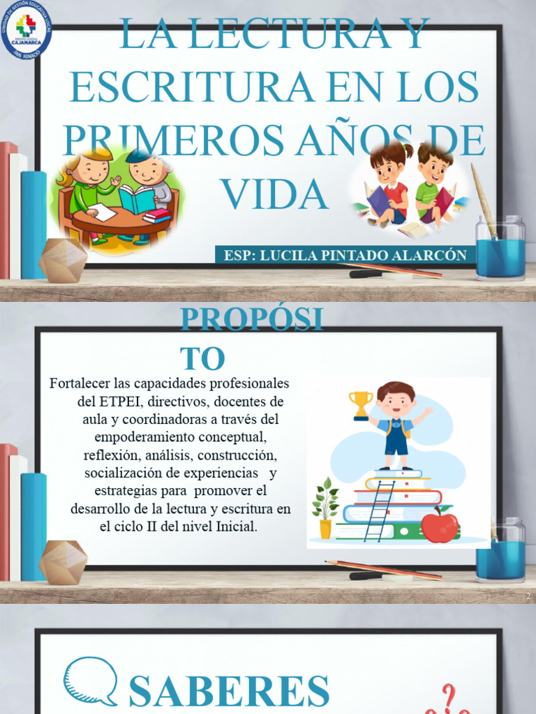 La Lectura y Escritura en Los Primeros Años de Vida | PDF | Educación ...