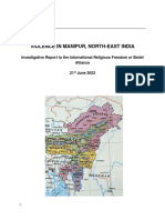 Investigative Report, Manipur India June 2023