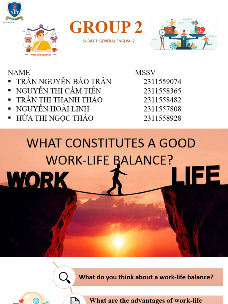 Work-Life Balance Guide & Tips | PDF | Stress (Biology) | Psychology