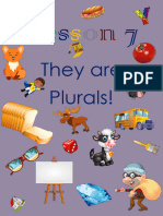 7 - Kid's Seventh Class. Plurals III - Plurals Rules (research)