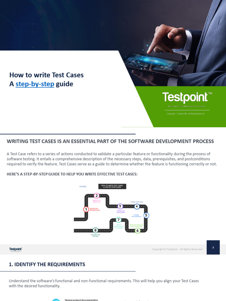 Testpoint How To Write Test Cases A Step by Step Guide | Download Free ...