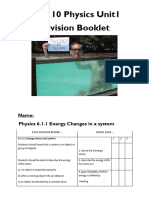 P1 - Revision Booklet