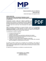 5. OFICIO DE SOLICITUD DE AUTOPSIA DE CADAVER AL INACIF