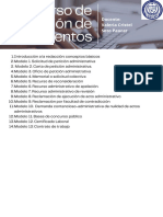 CURSO DE REDACCIÓN DE DOCUMENTOS