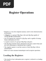 Introduction To Register Operations