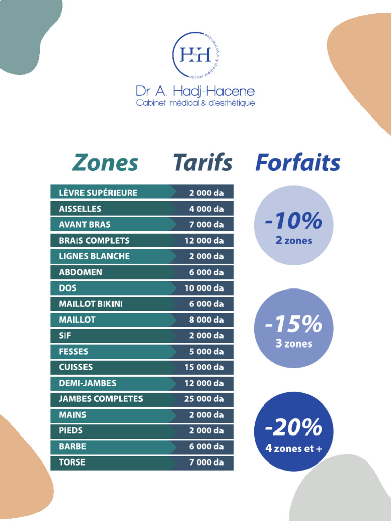 List Des Tarifs | PDF