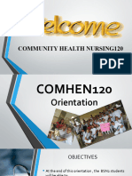 COMHEN120 Orientation