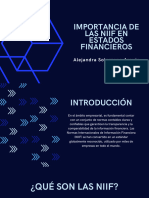 3 Importancia de Las Niif en Estados Financieros