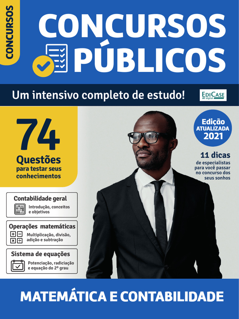 Apostilas Concursos Públicos Ed 04 Matemática e Contabilidade | PDF ...