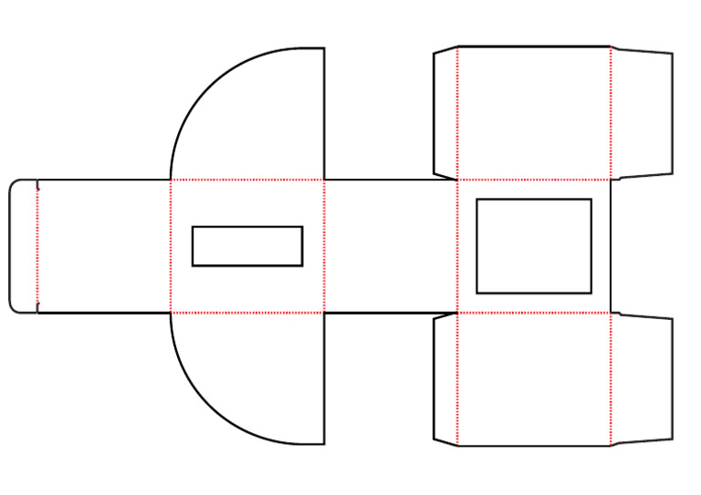Plantilla Para Caja | PDF