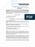 PROYECTO DE LEY QUE MODIFICA LA LEY 30220 LEY UNIVERSITARIA  SOBRE RECONOCIMIENTO DEL CTS PARA LOS DOCENTES UNIVERSITARIOS