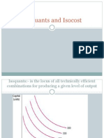 IsoQuants and Isocost