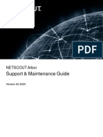 Netscout Arbor Support Maintenance Guide