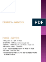 Fabrics - Wovens