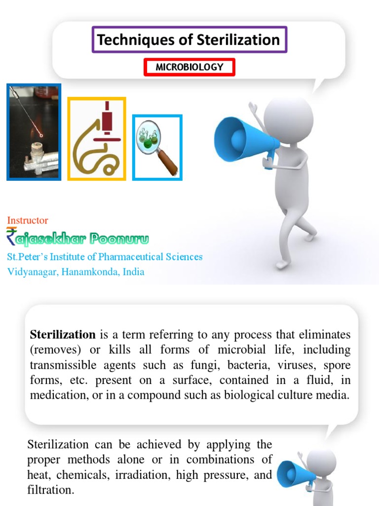 Sterilization Techniques in Microbiology | PDF | Sterilization ...