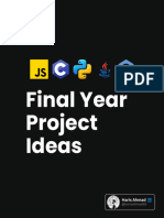 Project Ideas python