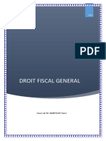 Cours de Droit Fiscal General 2024 (1)