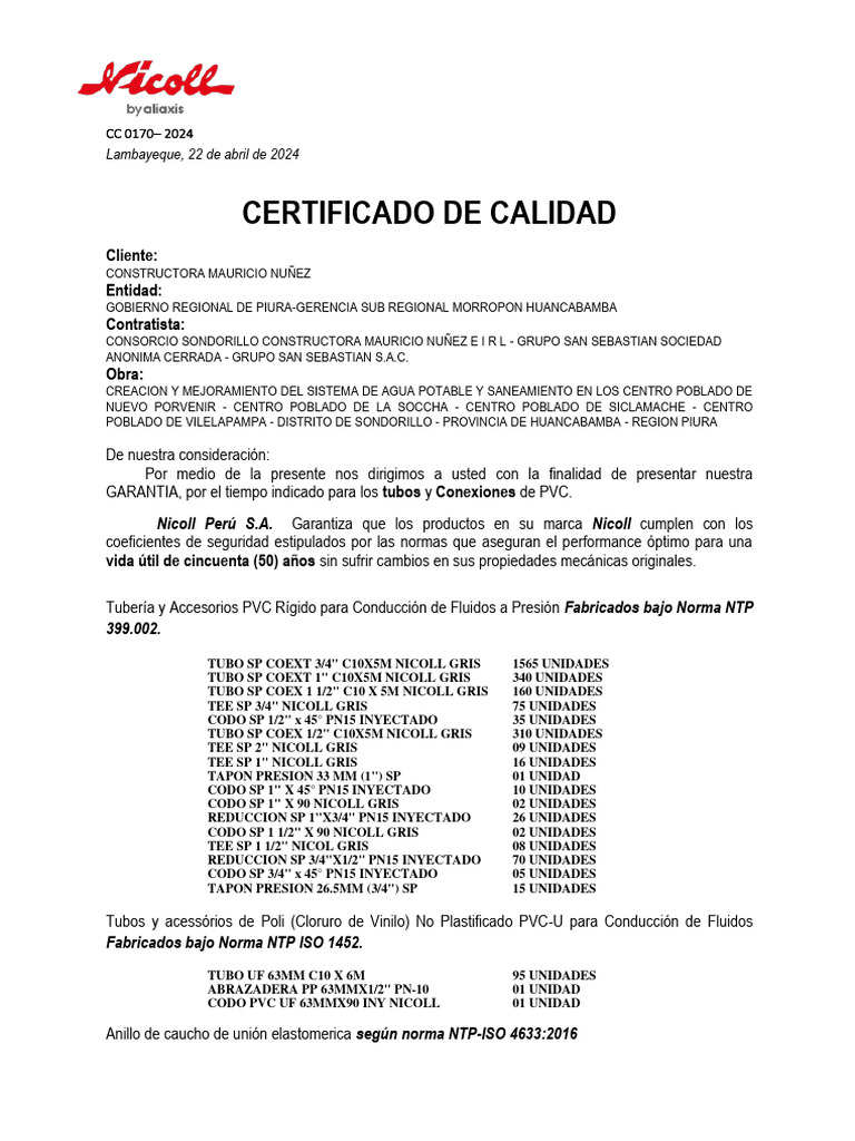 CG - 0170 (002 1452 Anll) Gobierno Regional de Piura-Gerencia Sub ...