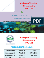 BIOC 102 - Bioenergetics and ATP Roles by Dr. Shimaa Nabil